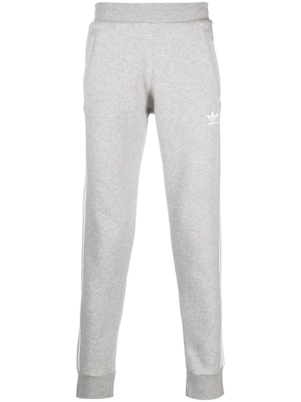 tapered cotton track pants - 1