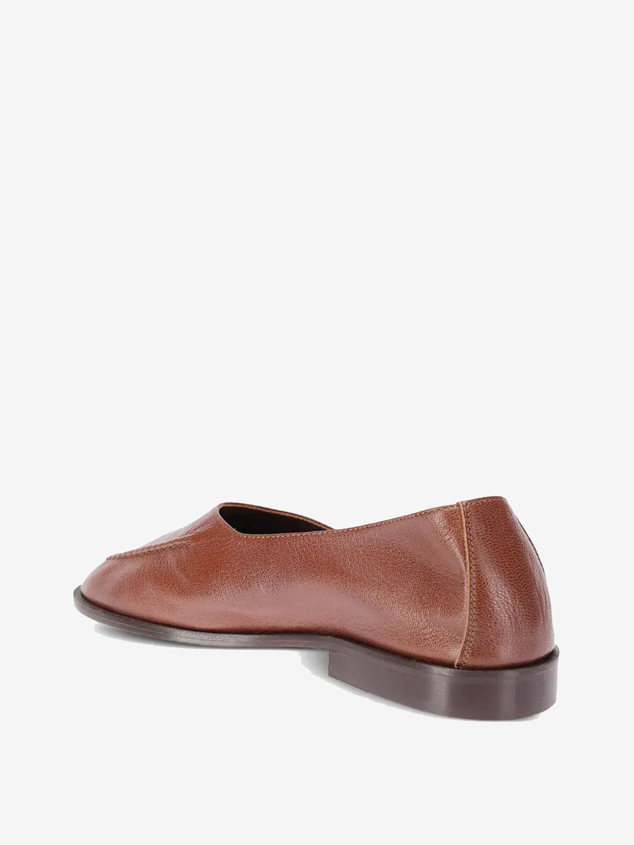 HEREU - Women High Cut Deconstructed Loafer With Thick Sole - 3