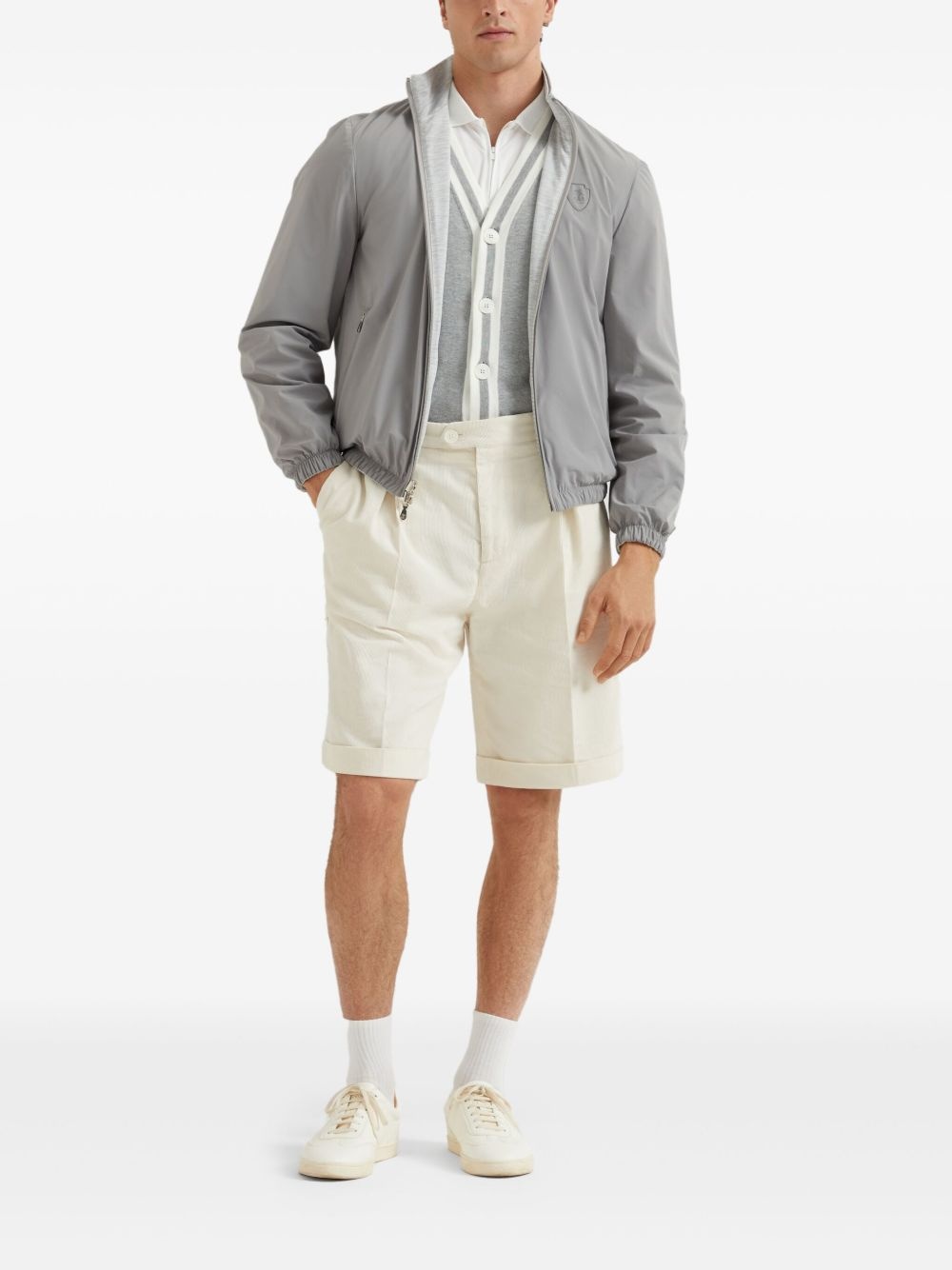 cotton logo-tennis polo shirt - 2