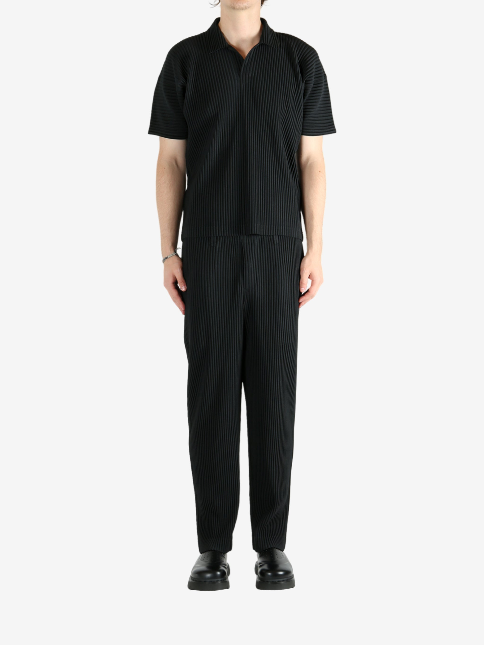 HOMME PLISSE ISSEY MIYAKE - Men Polo Shirt - 4