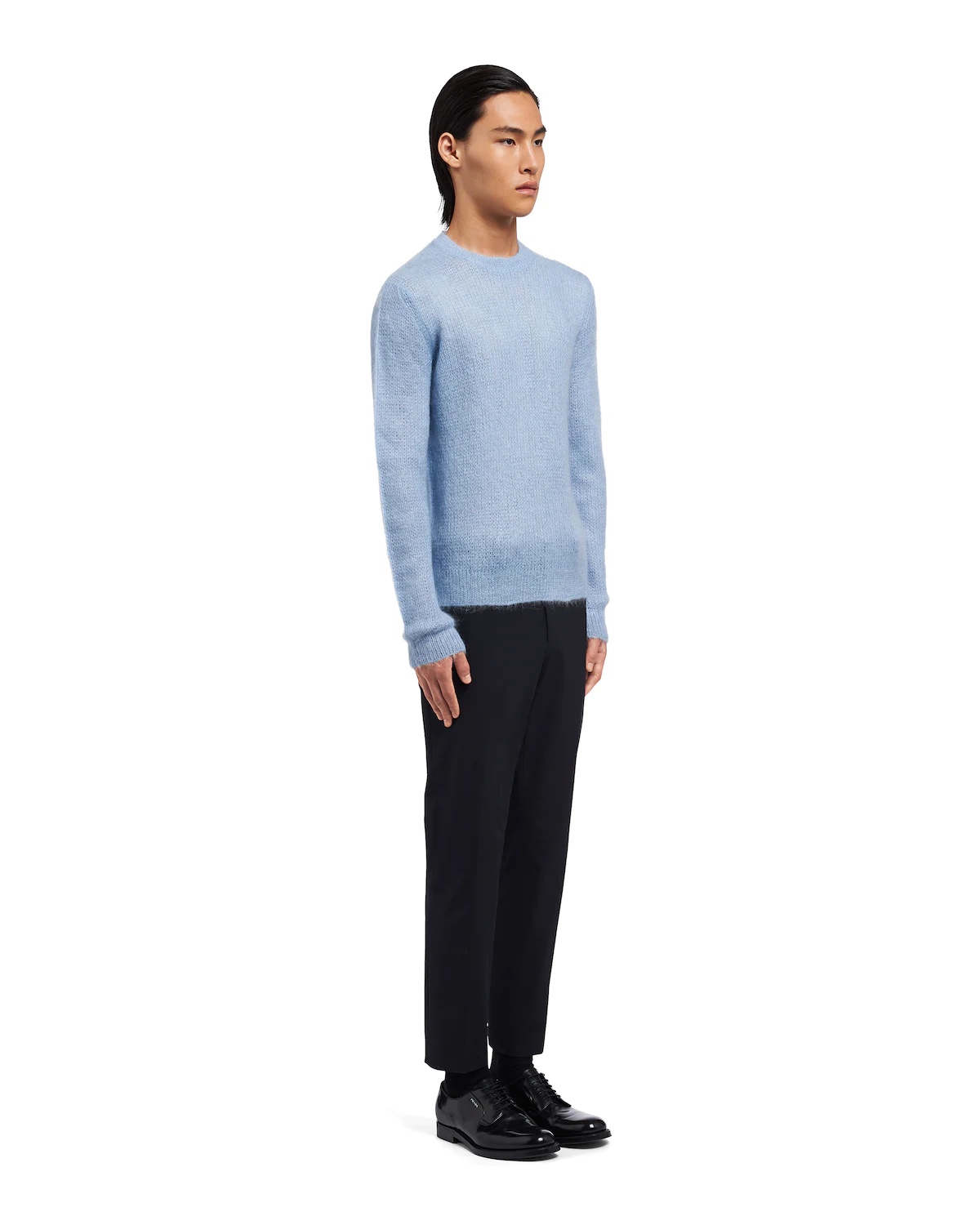 Mohair crew-neck sweater - 3