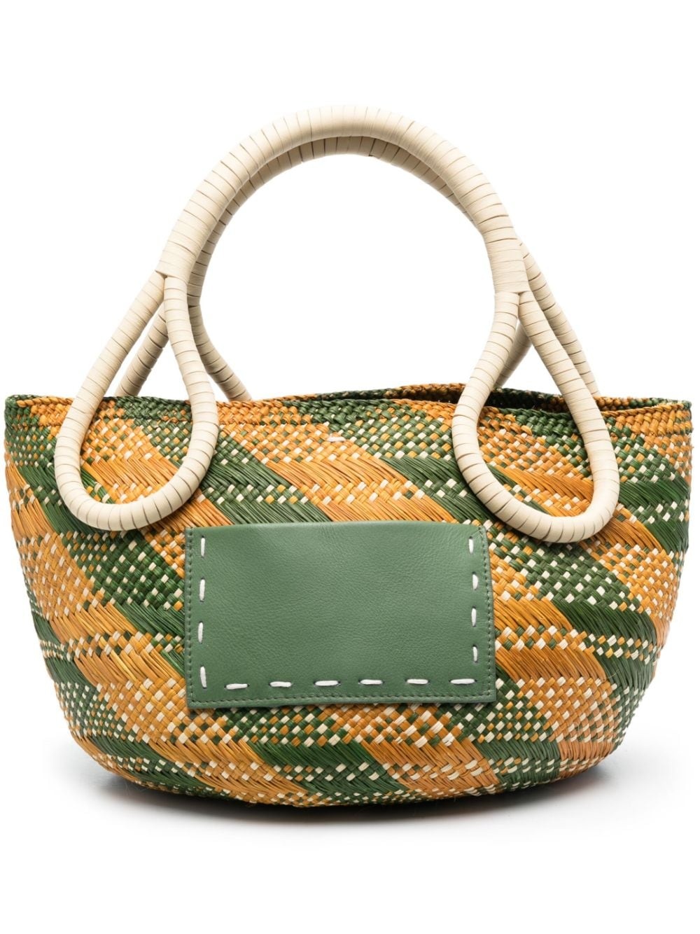 Litoral Salvage woven tote bag - 1