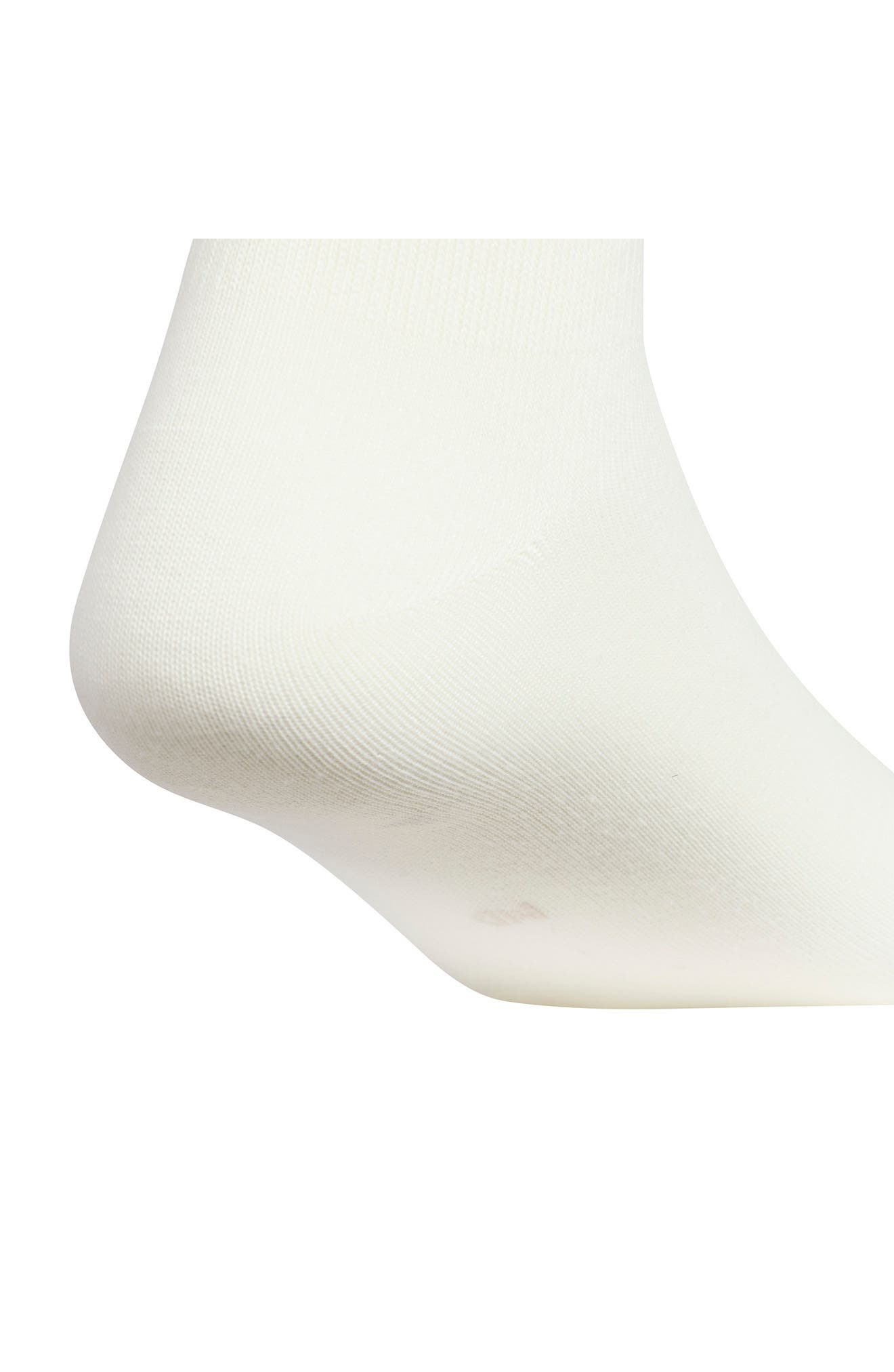 adidas Luna Assorted 3-Pack Ankle Socks in Cream White/Cardboard Brown at Nordstrom - 3
