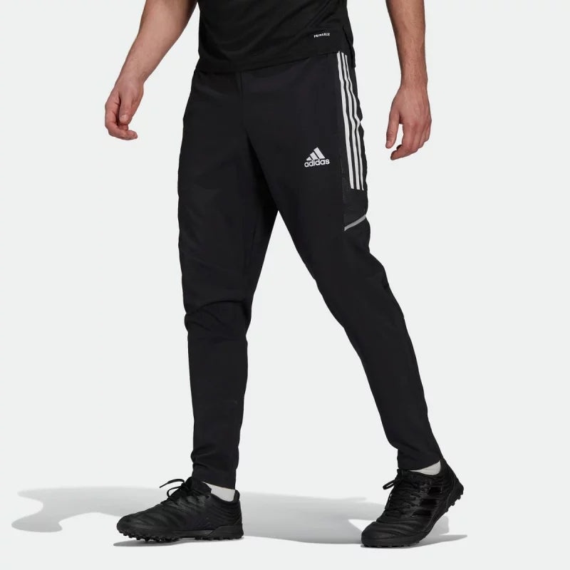 adidas Running Training Soccer/Football Sports Small Long Pants Black GE5420 - 2