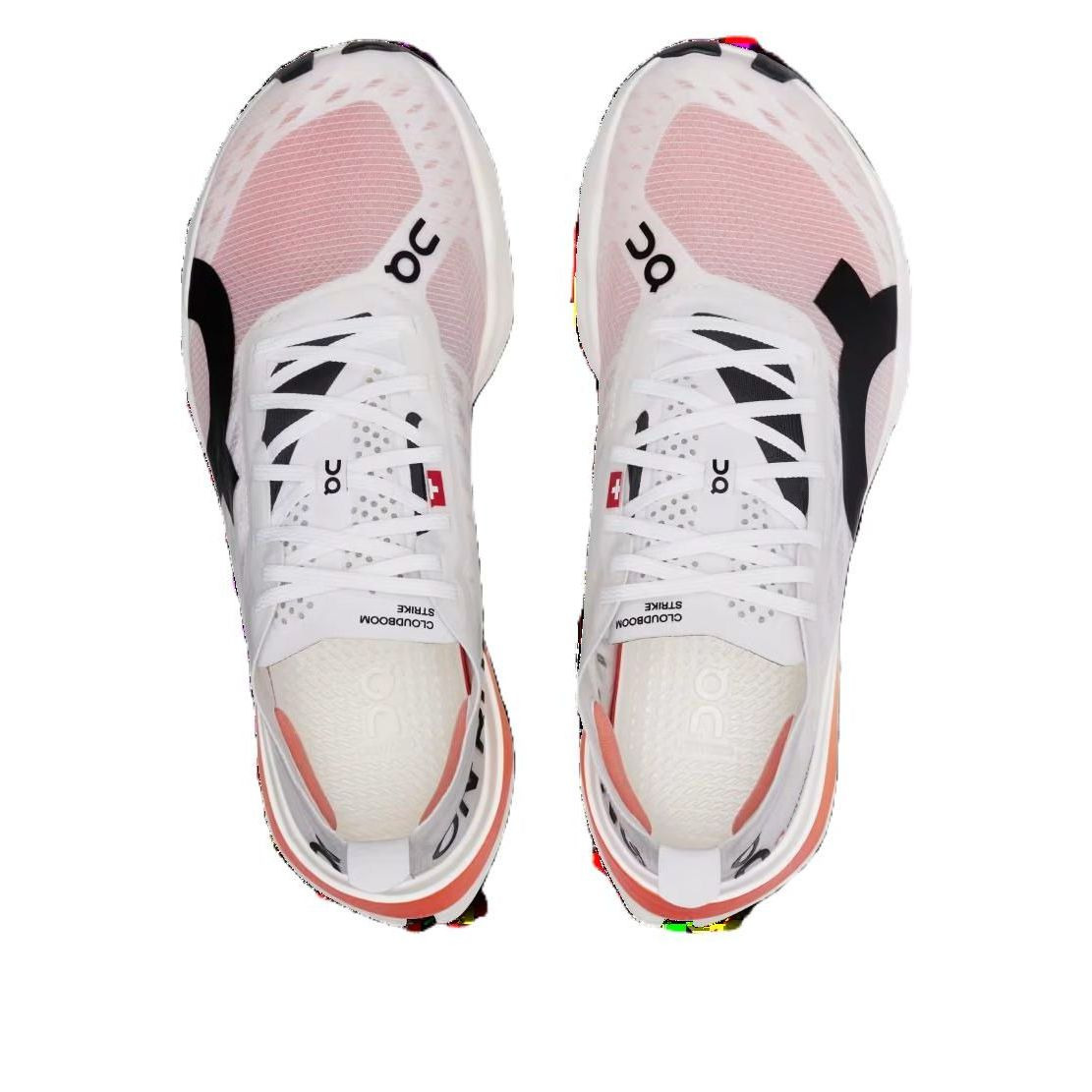 (WMNS) On Running Cloudboom Strike 'White Black Orange' 3WE30470462 - 4