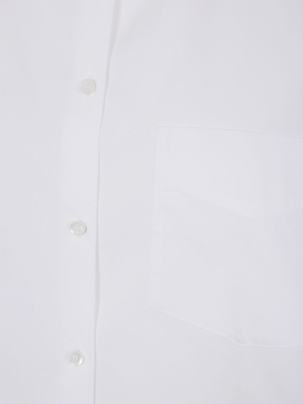 peplum-sleeve button-up shirt - 3