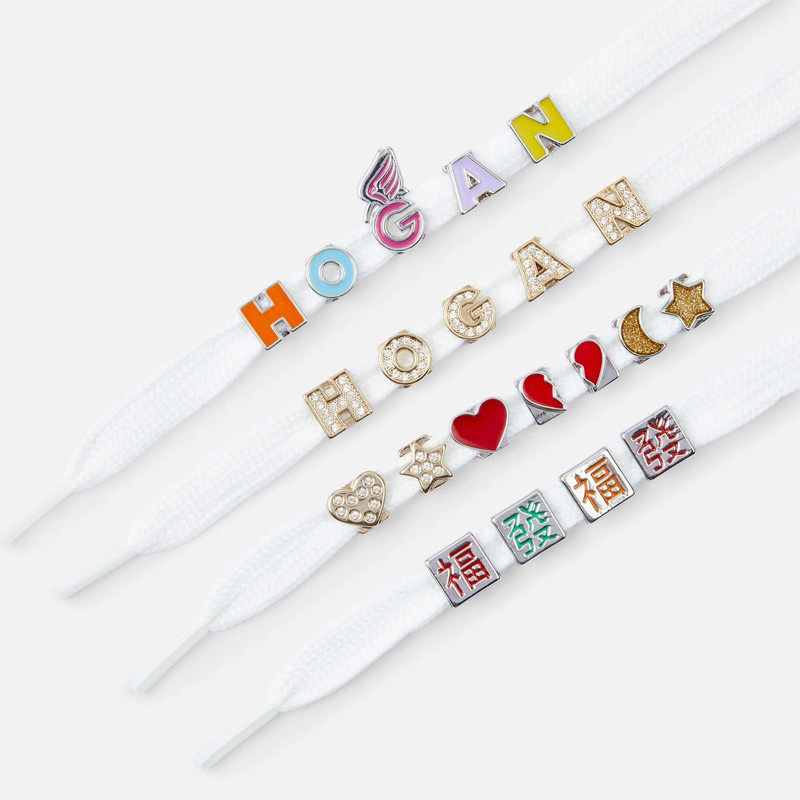 Hogan By You - Shoelace Bead Gold Violet Yellow 3