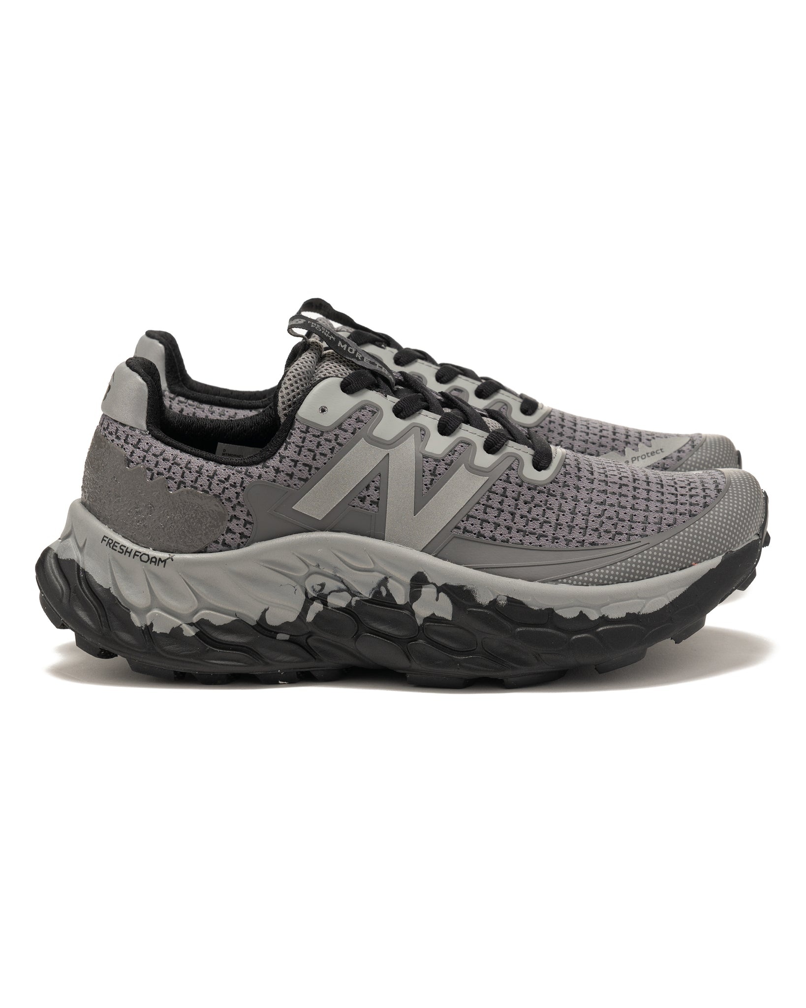 New Balance CAYL Fresh Foam More Trail Gray | havenshop | REVERSIBLE