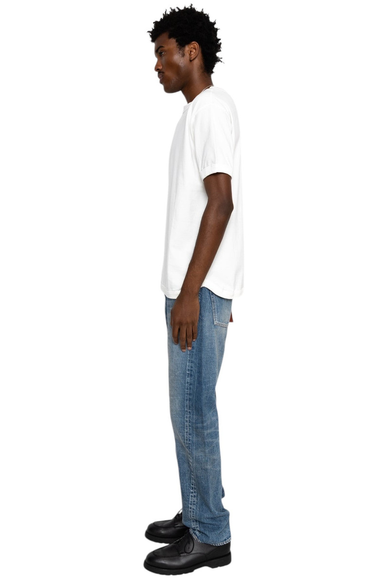 FULLCOUNT Flat Seam Heavy Weight T Shirt - White outlook