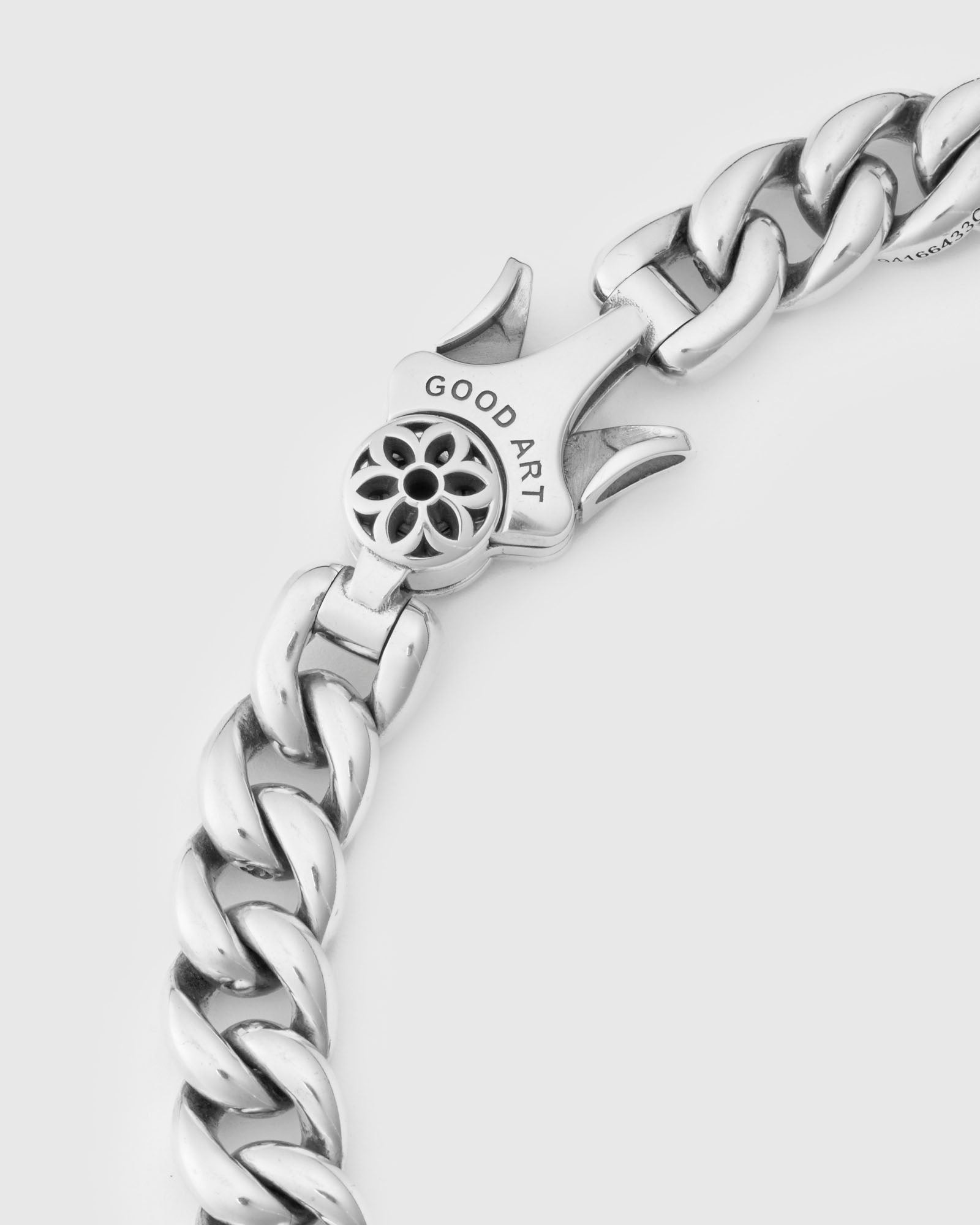 Model 10 Long Chain Size AA in Sterling Silver - 4