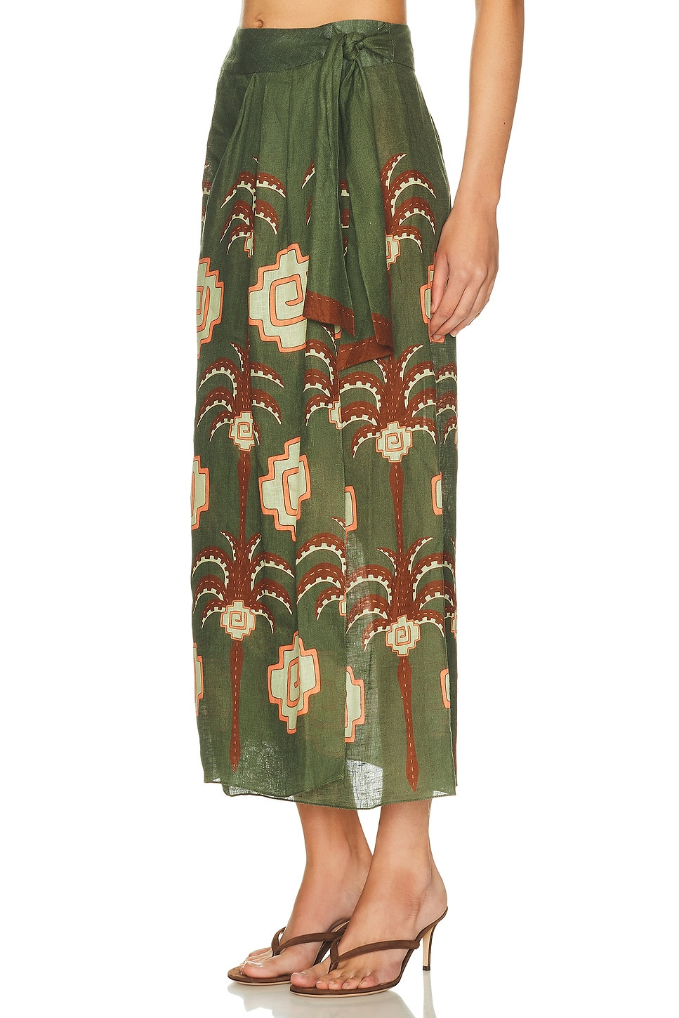 Amazon Echoes Wrap Skirt - 3
