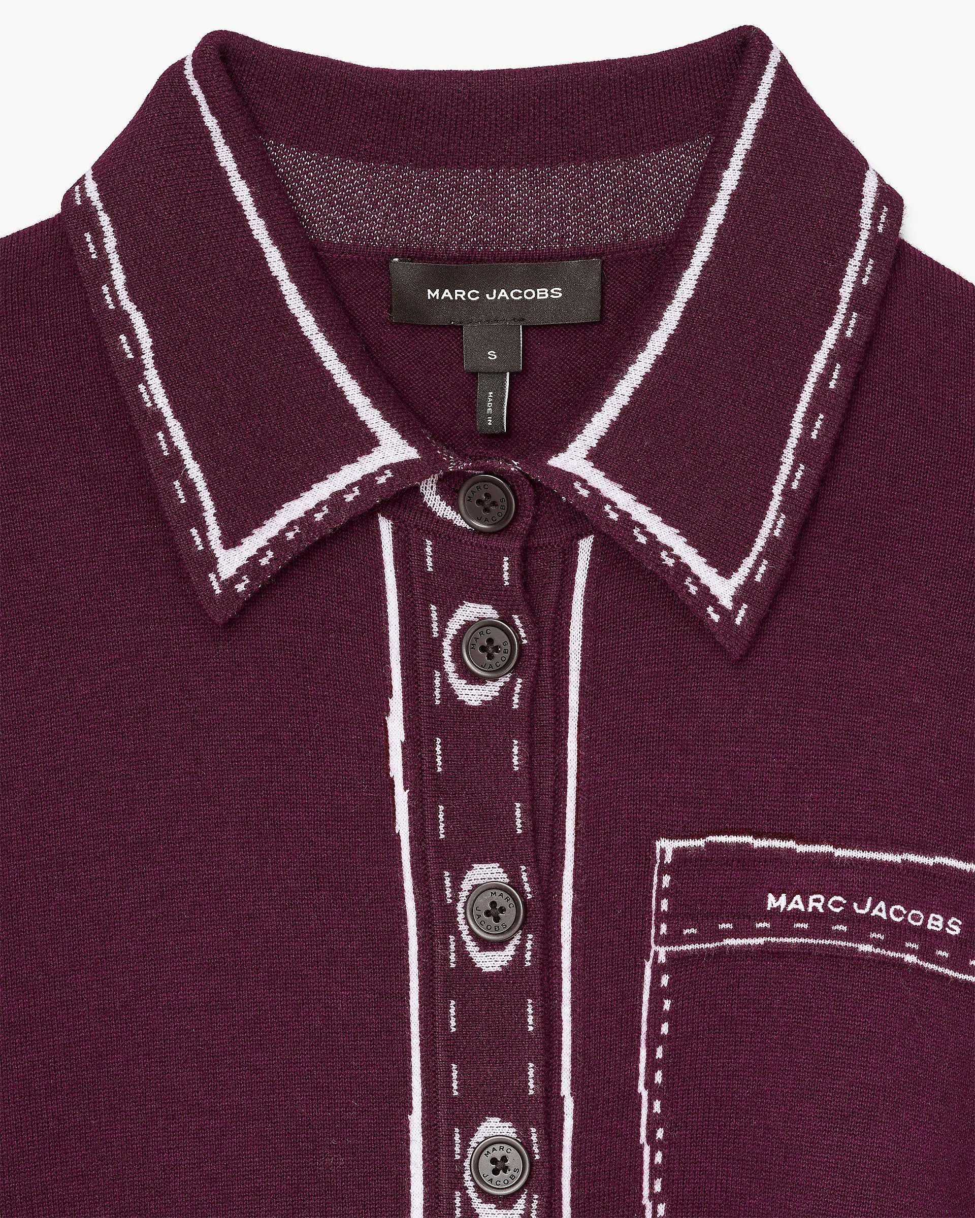 TROMPE L'OEIL KNIT BUTTON DOWN - 7