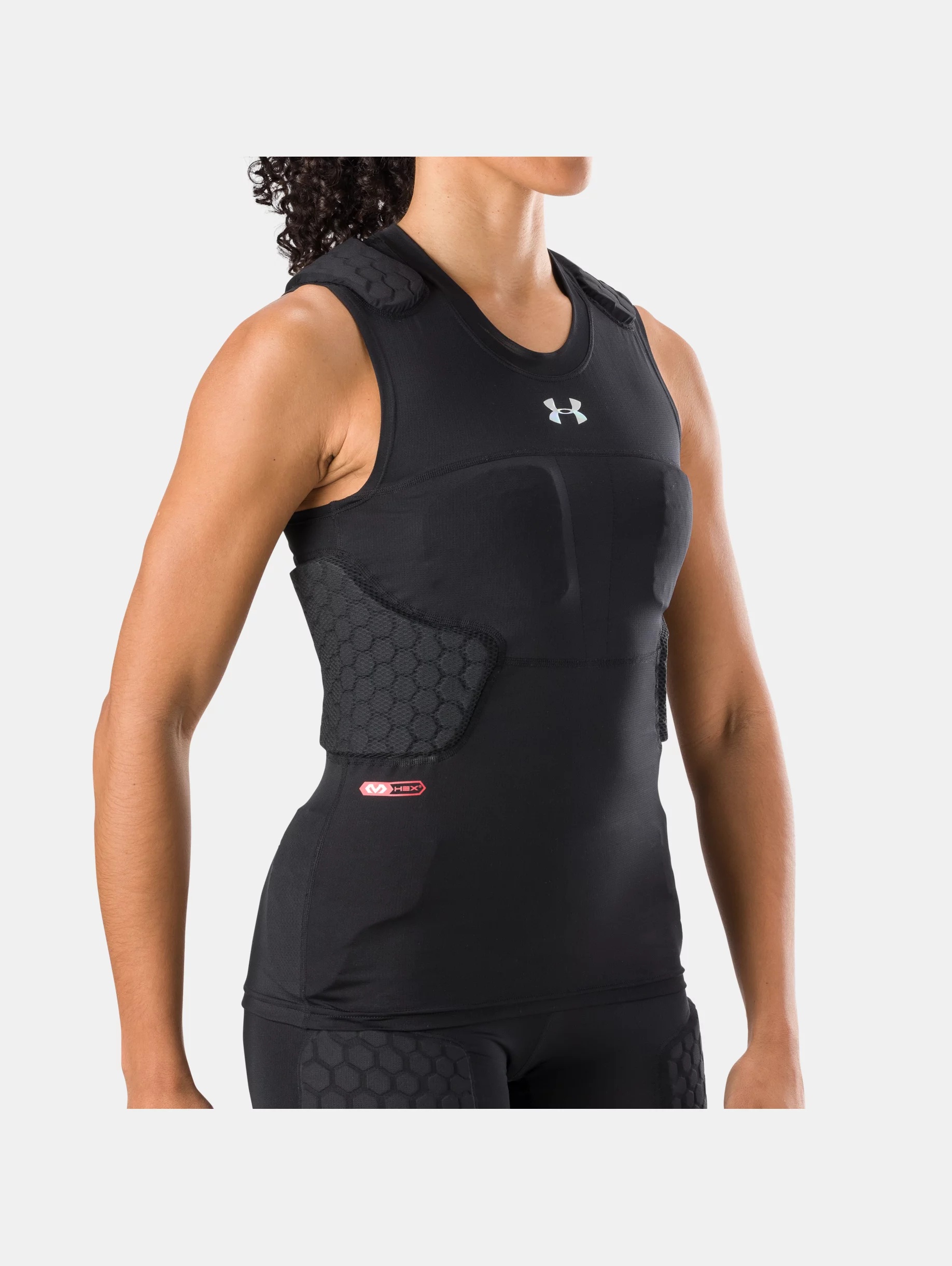 Women's UA Gameday Armour 7-Pad Top - 2
