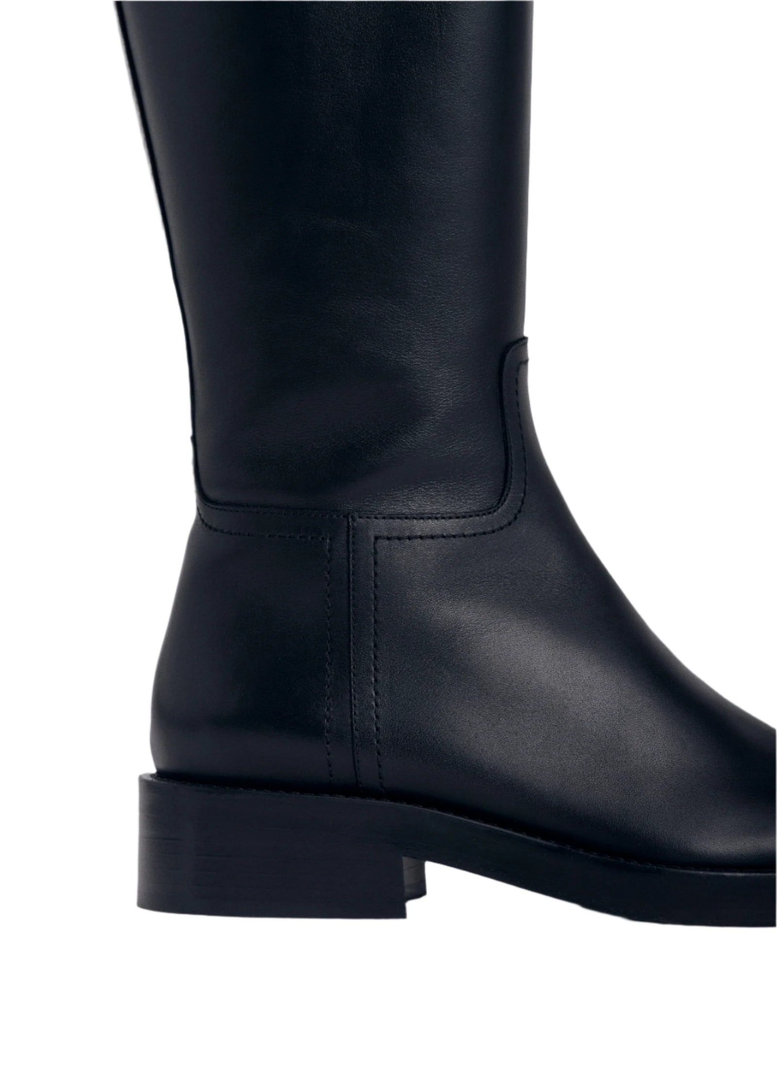Riding Boot in Black - 3