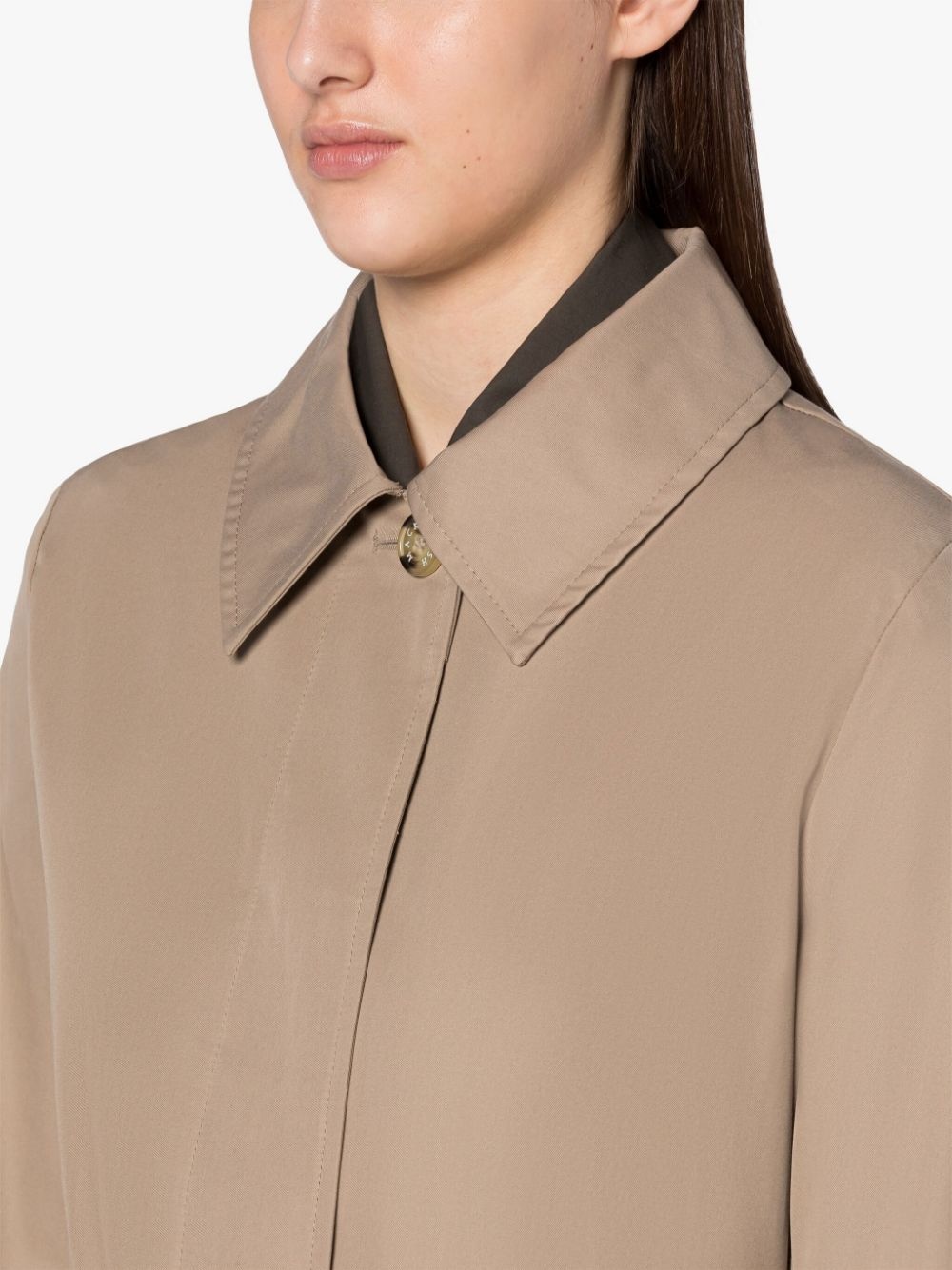KINGLASSIE SAND COTTON TRENCH COAT | LM-1099B - 5