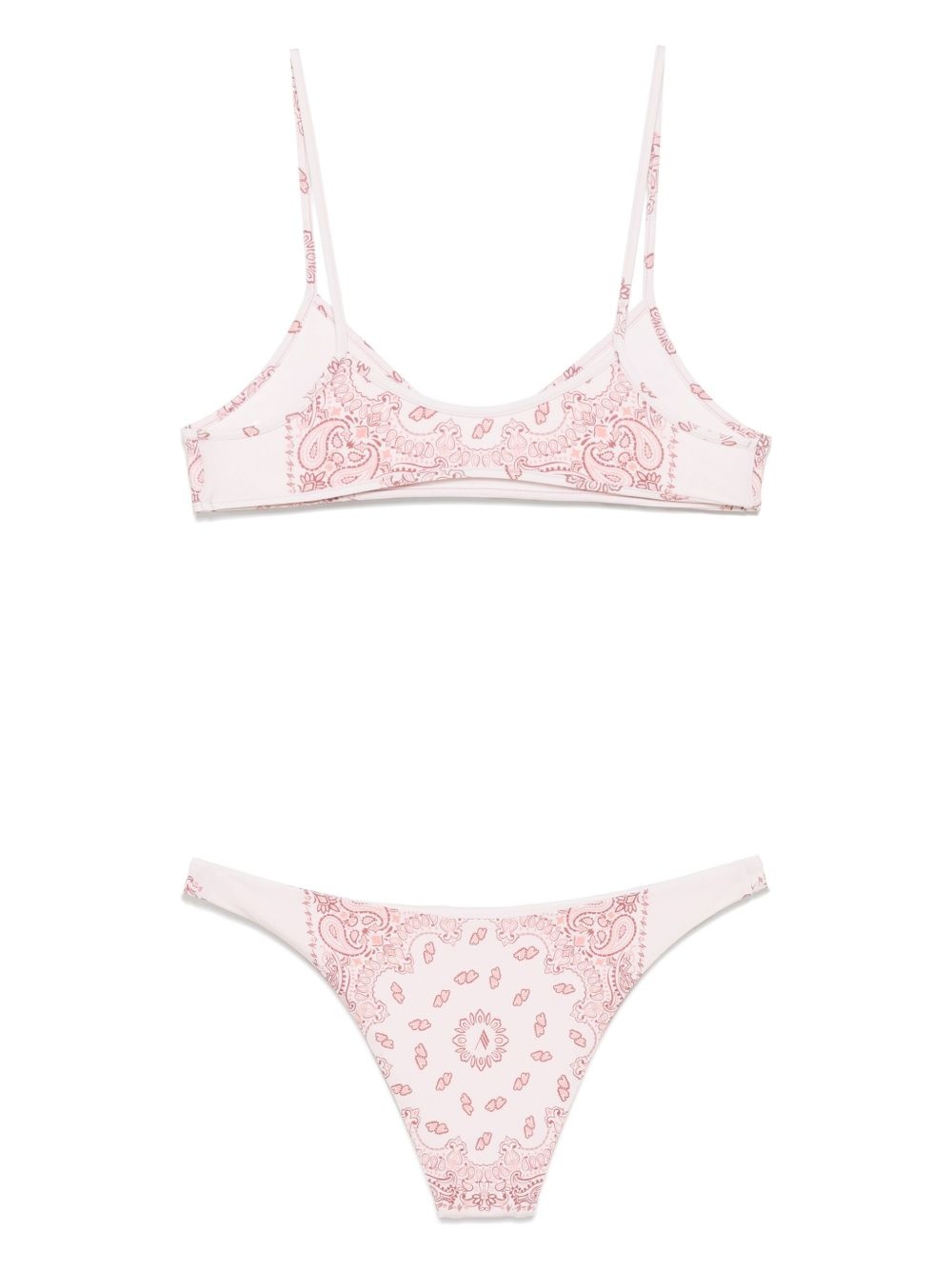 paisley-print bikini - 2