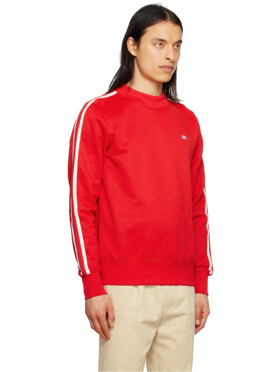 Red Striped Sweatshirt - 2