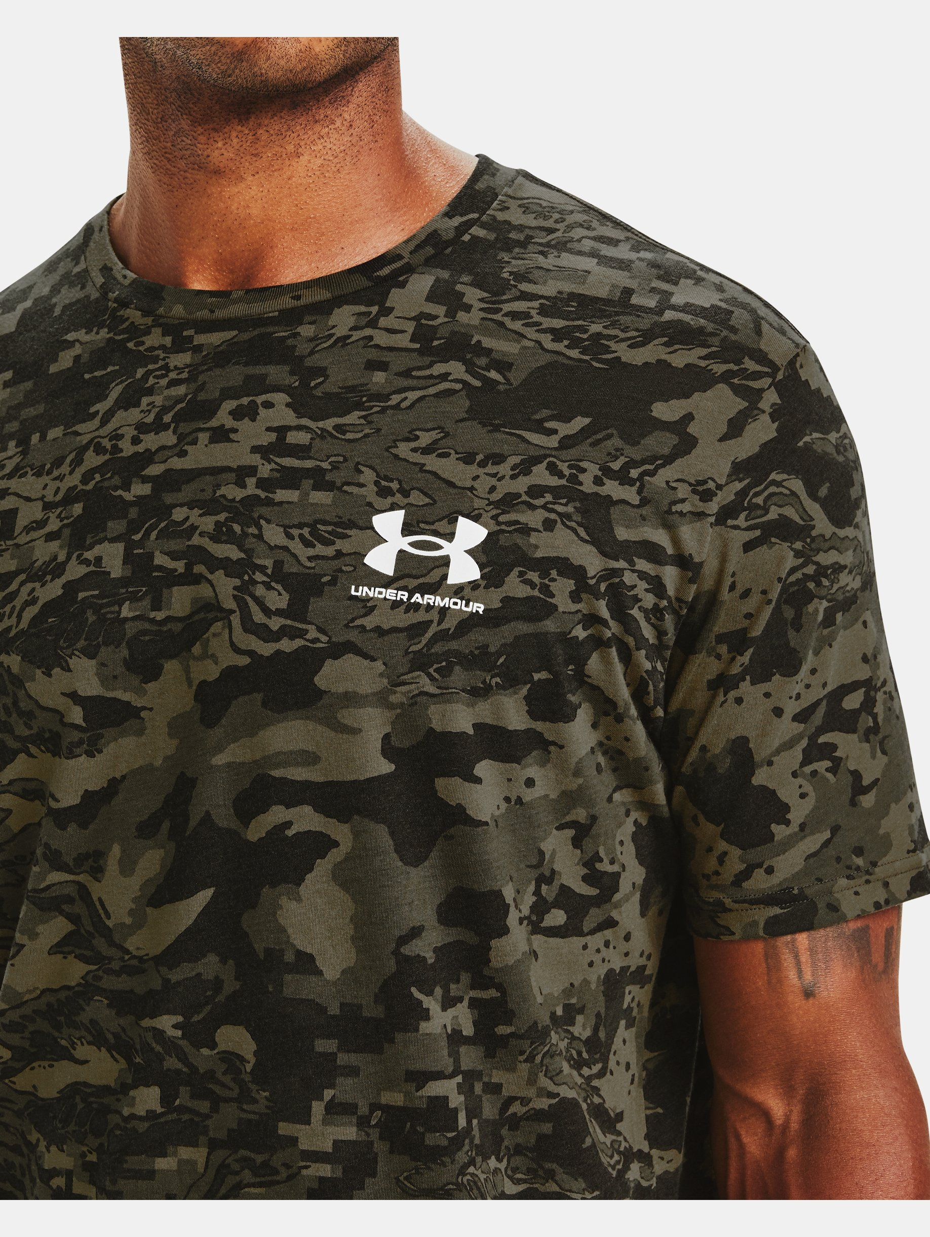 Men's UA ABC Camo Short Sleeve - 5