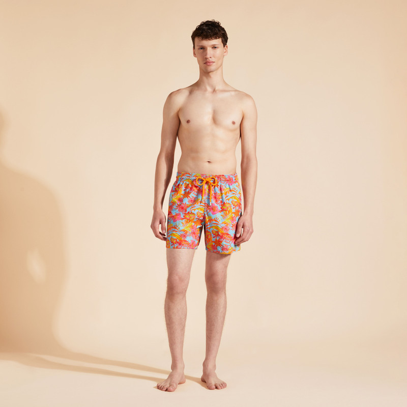 Men Swim Trunks Tahiti Flowers - 1