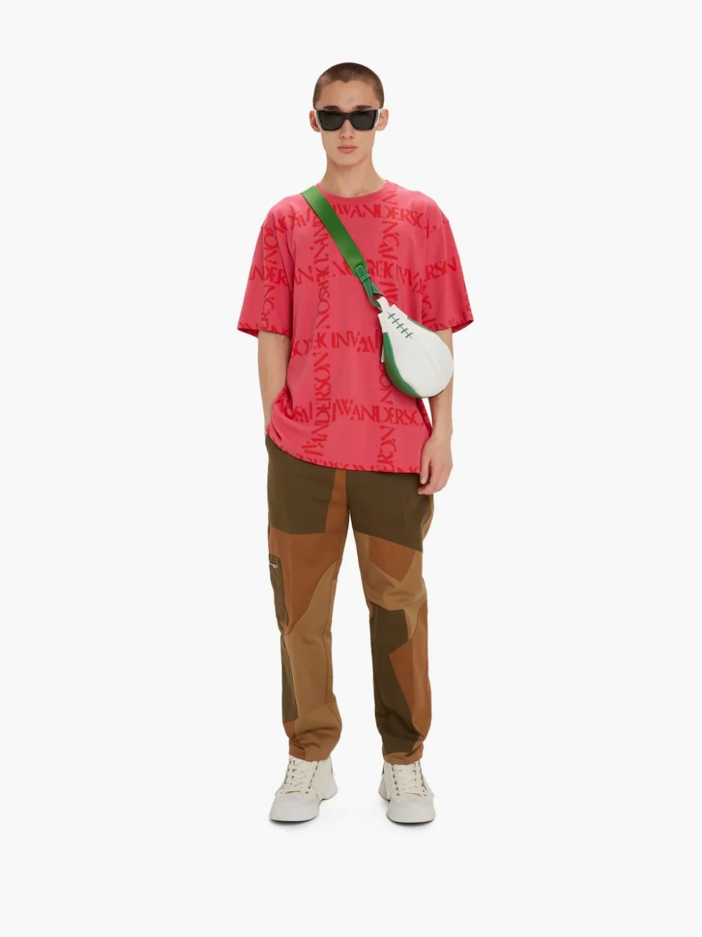 OVERSIZE LOGO GRID T-SHIRT - 3