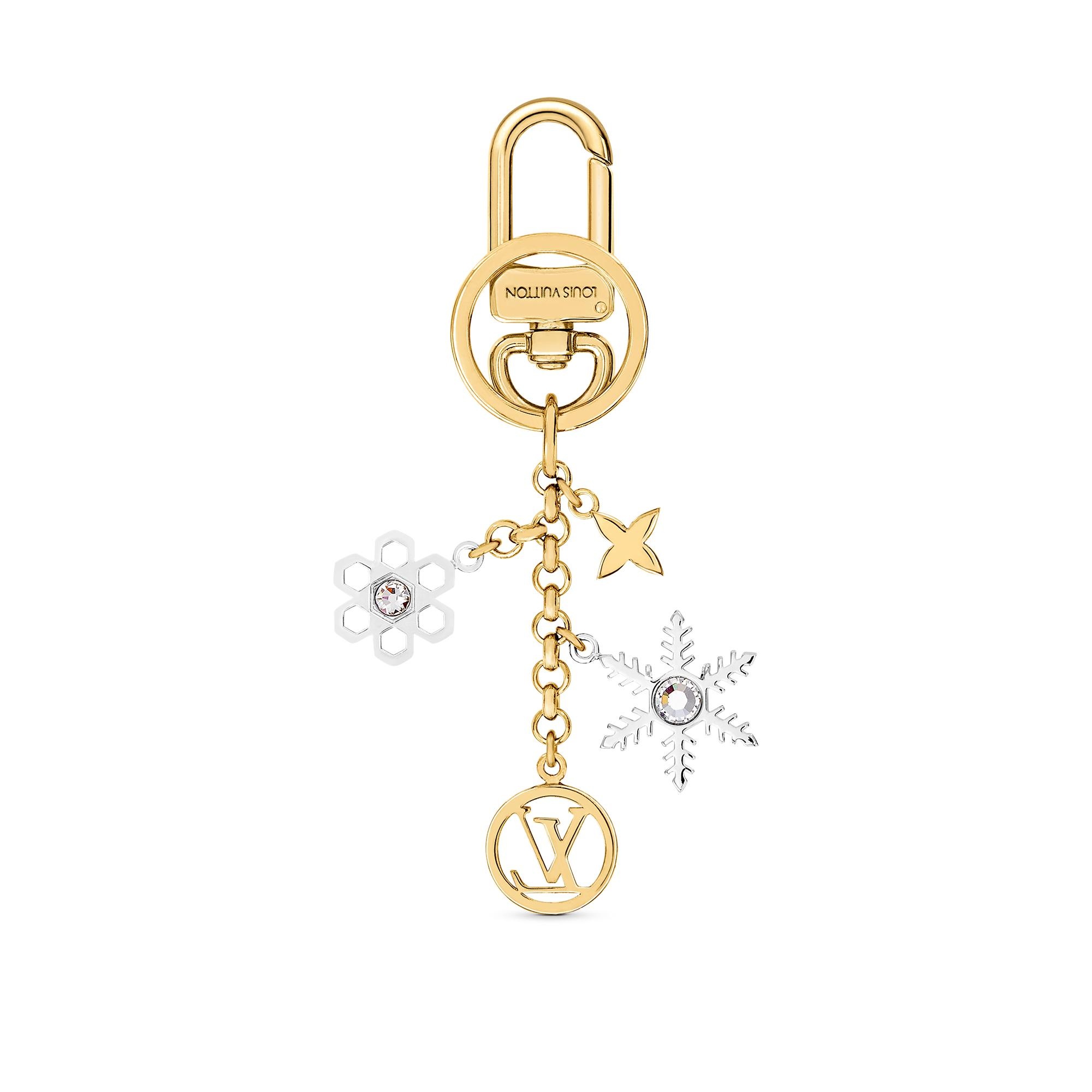 LV Snowflakes Bag Charm and Key Holder - 2