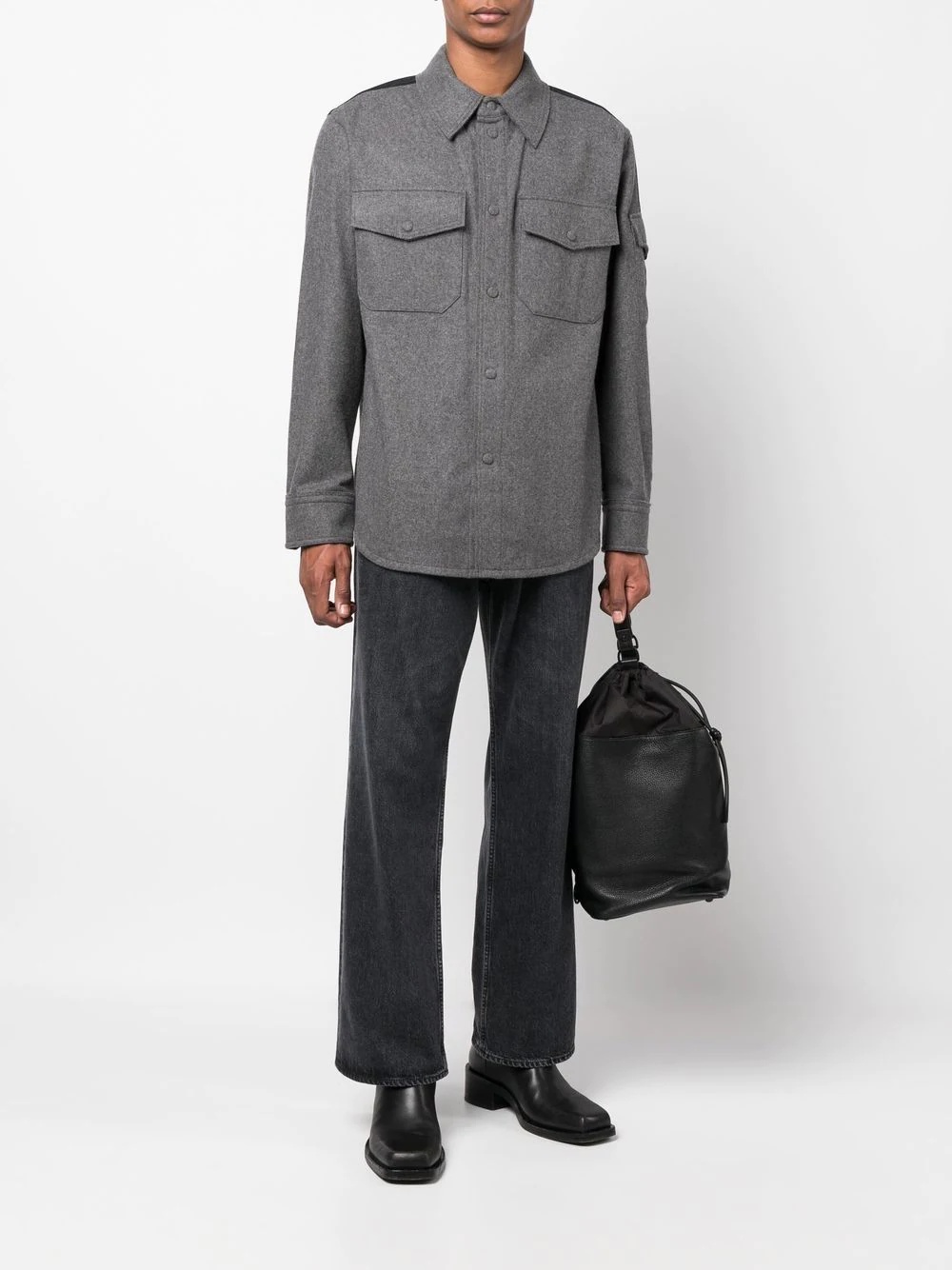 button-up long-sleeve shirt - 2