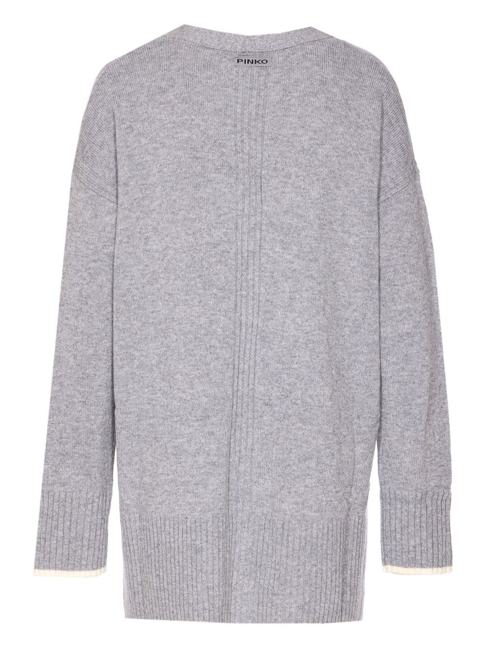 mélange-effect cardigan - 2