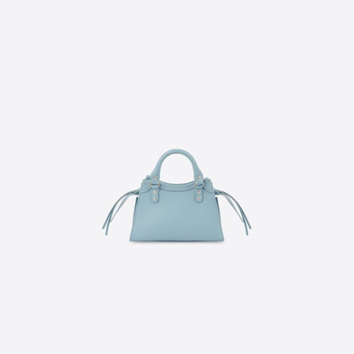 BALENCIAGA Women's Neo Classic Mini Handbag in Blue outlook