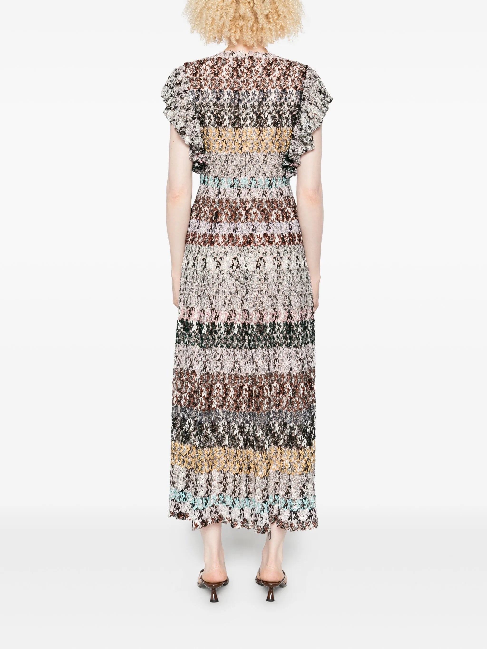 Missoni V-neck Midi Dress - 2