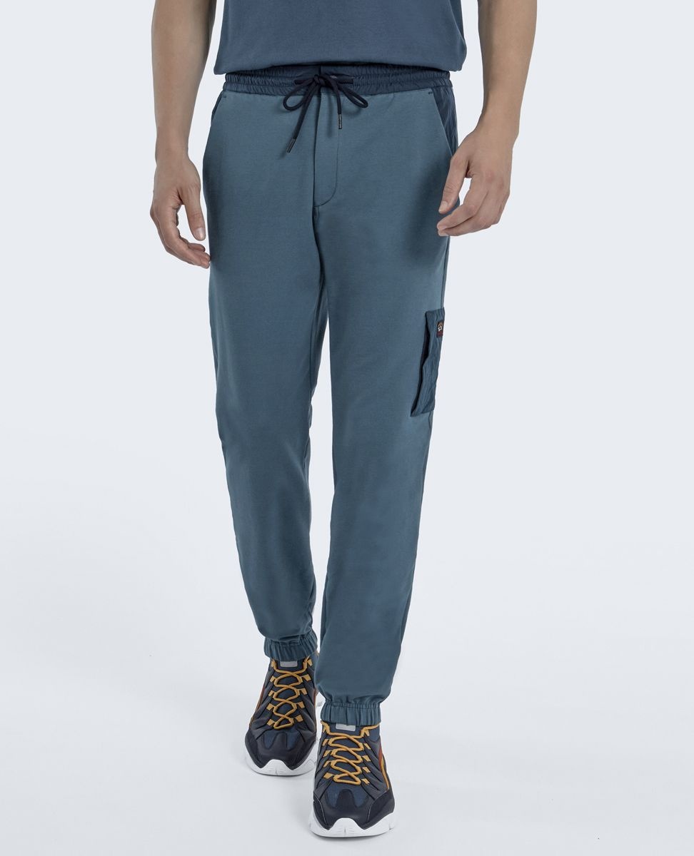 Stretch cotton Sweatpants with ECONYL® details - 2
