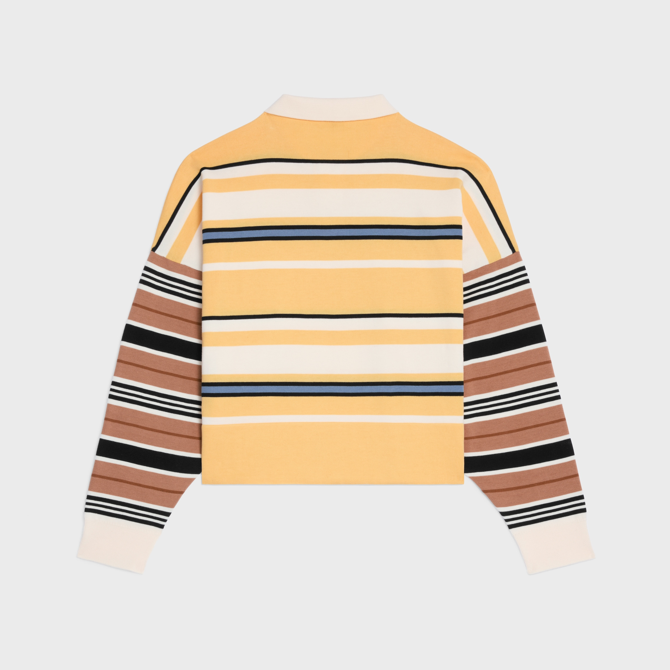loose polo IN striped cotton - 2