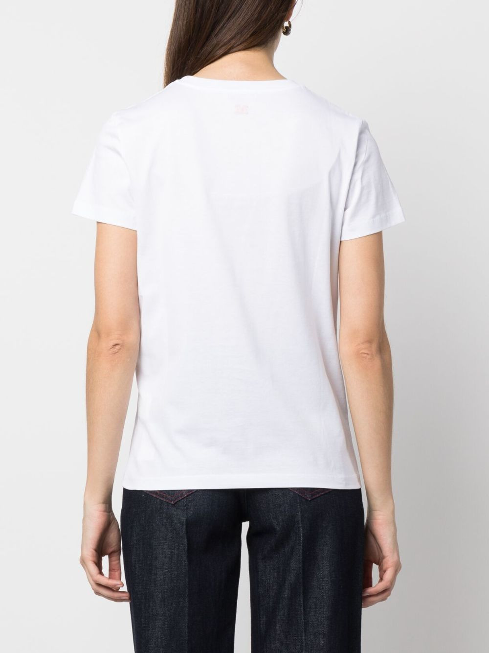 logo-print short-sleeve cotton T-shirt - 4