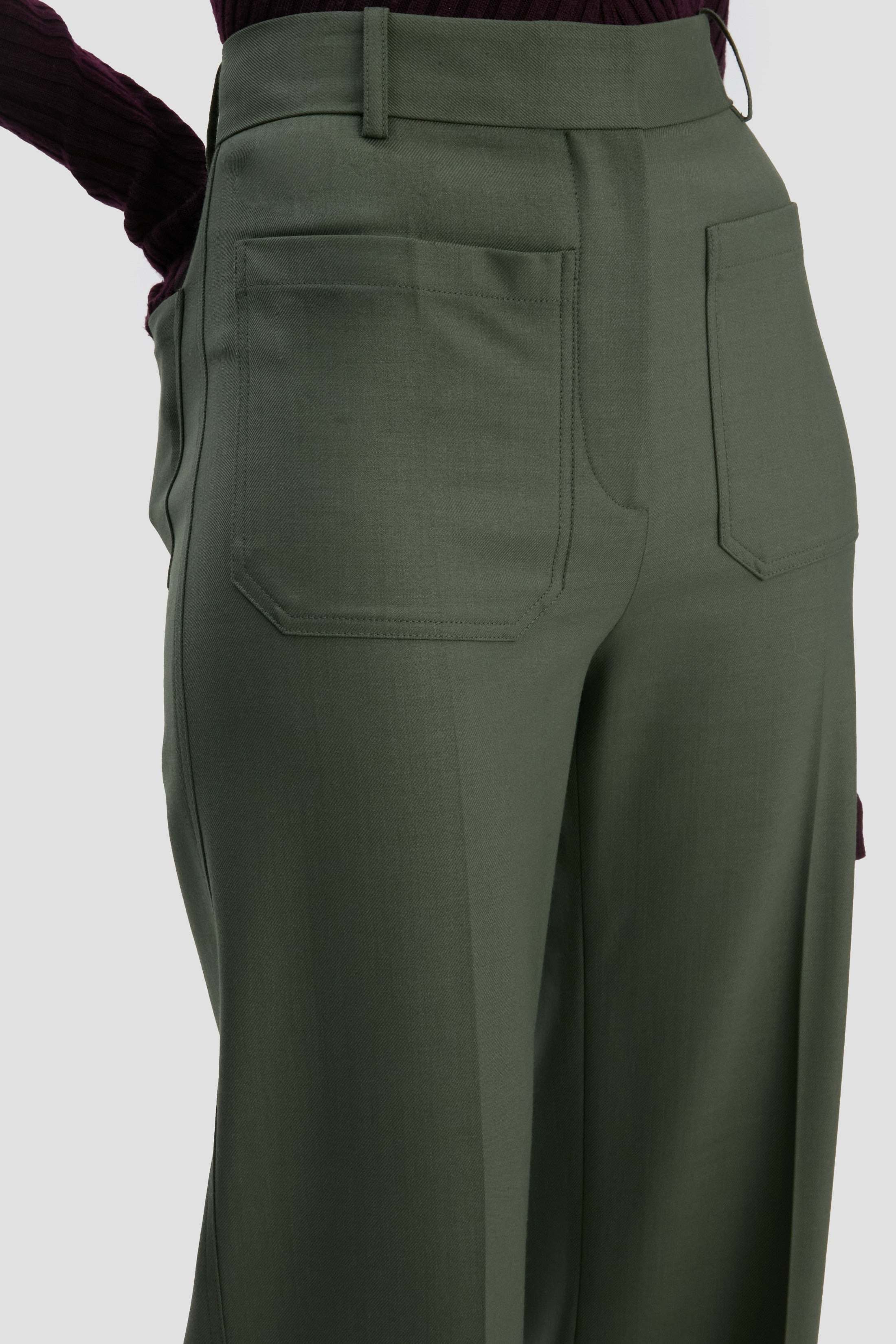 Alina Trouser In Oregano - 4