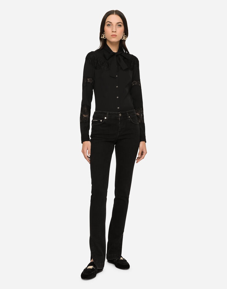 Washed denim Girly jeans - 4