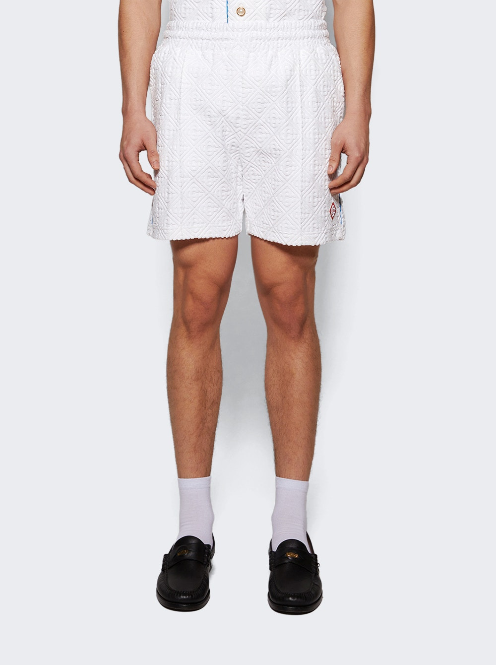 Towelling Short Tennis Stripe - 2