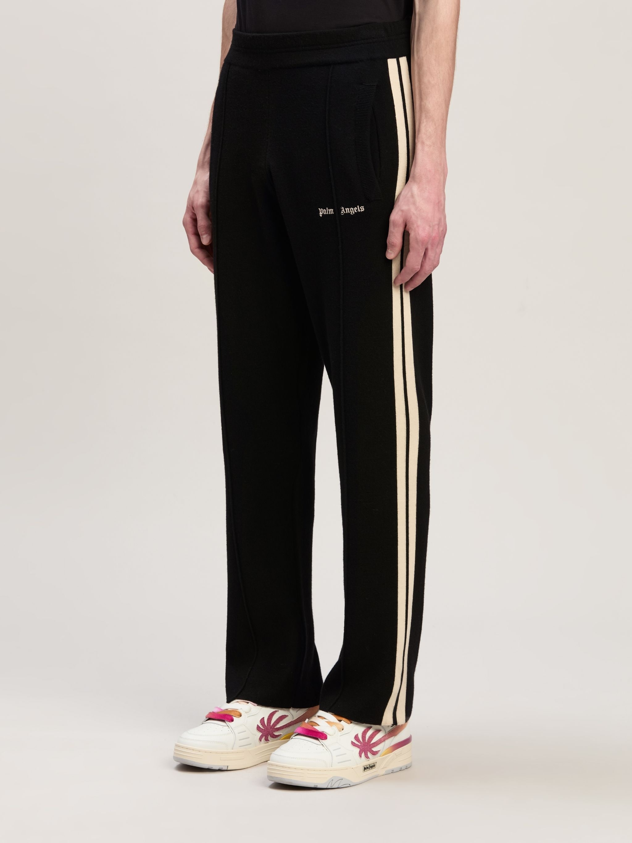 Classic Logo Knit Track Pants - 4