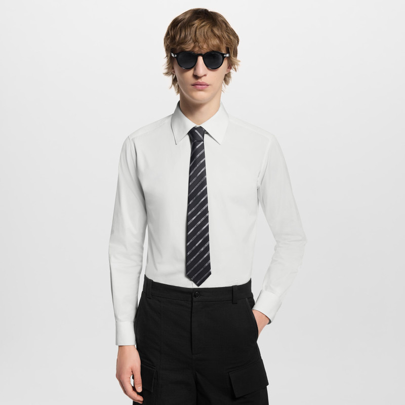 Marque L.Vuitton Deposée Stripes Tie 6