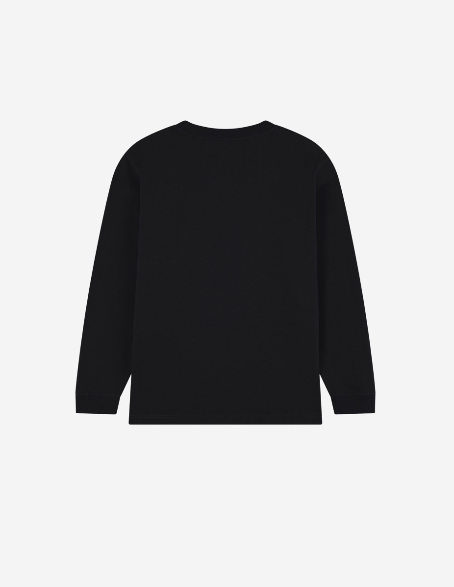 BOLD FOX HEAD PATCH COMFORT LONG SLEEVES TEE SHIRT - 5