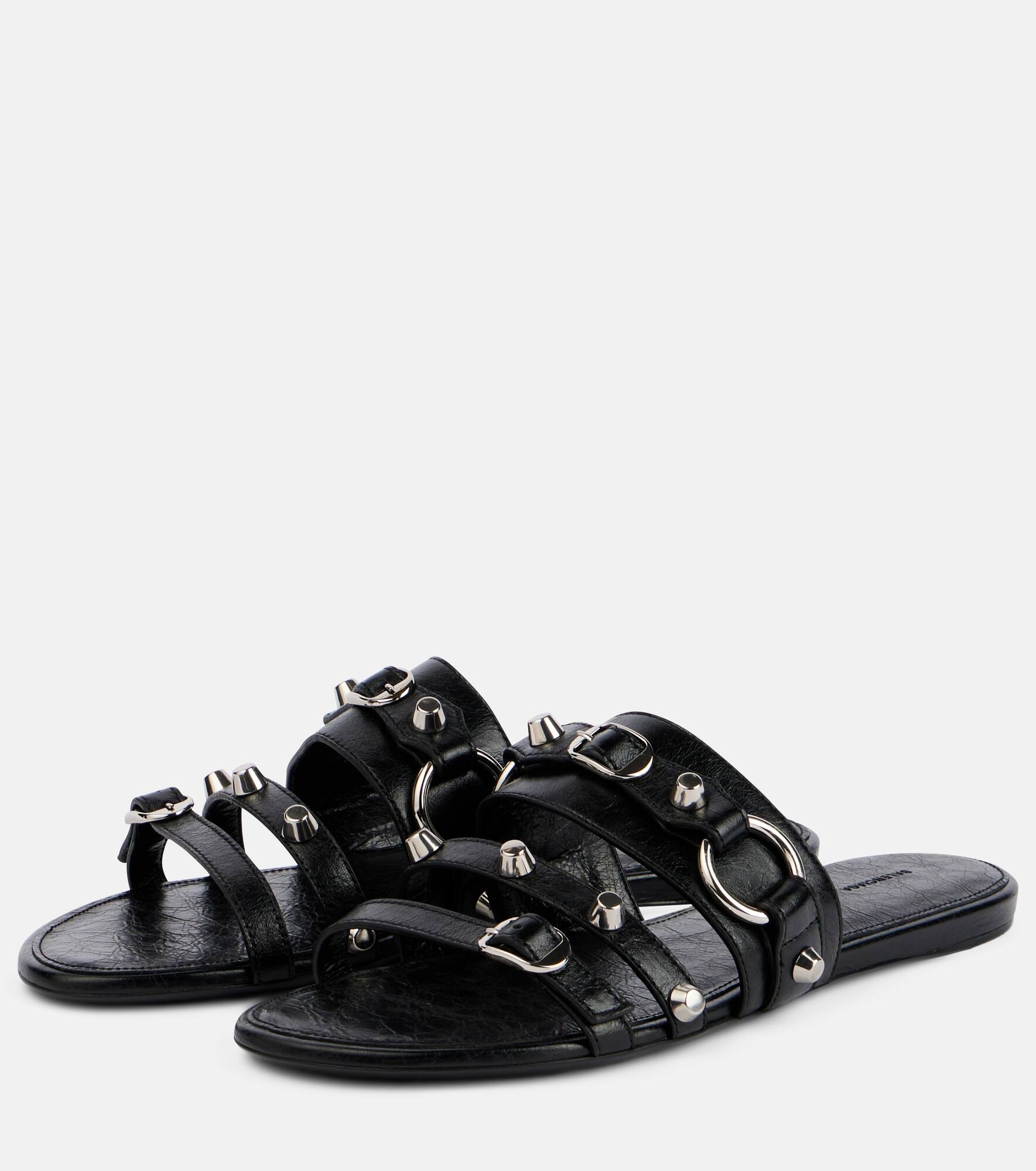 Leather sandals - 4