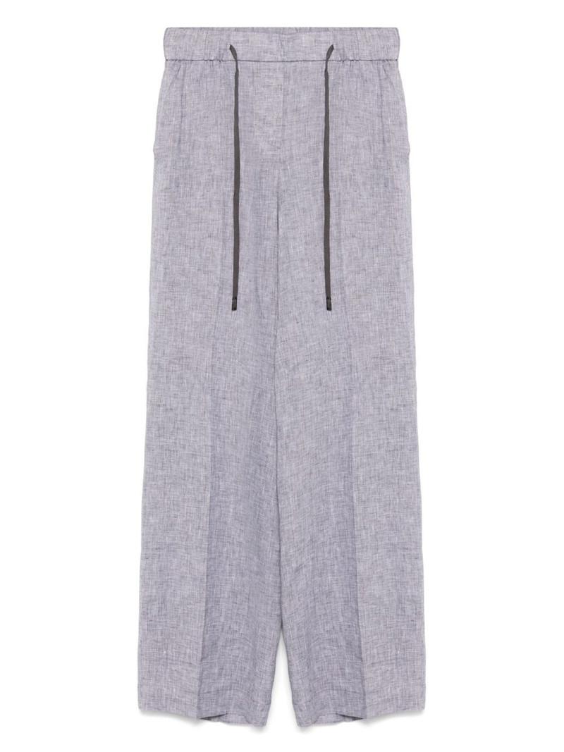 mélange trousers 1