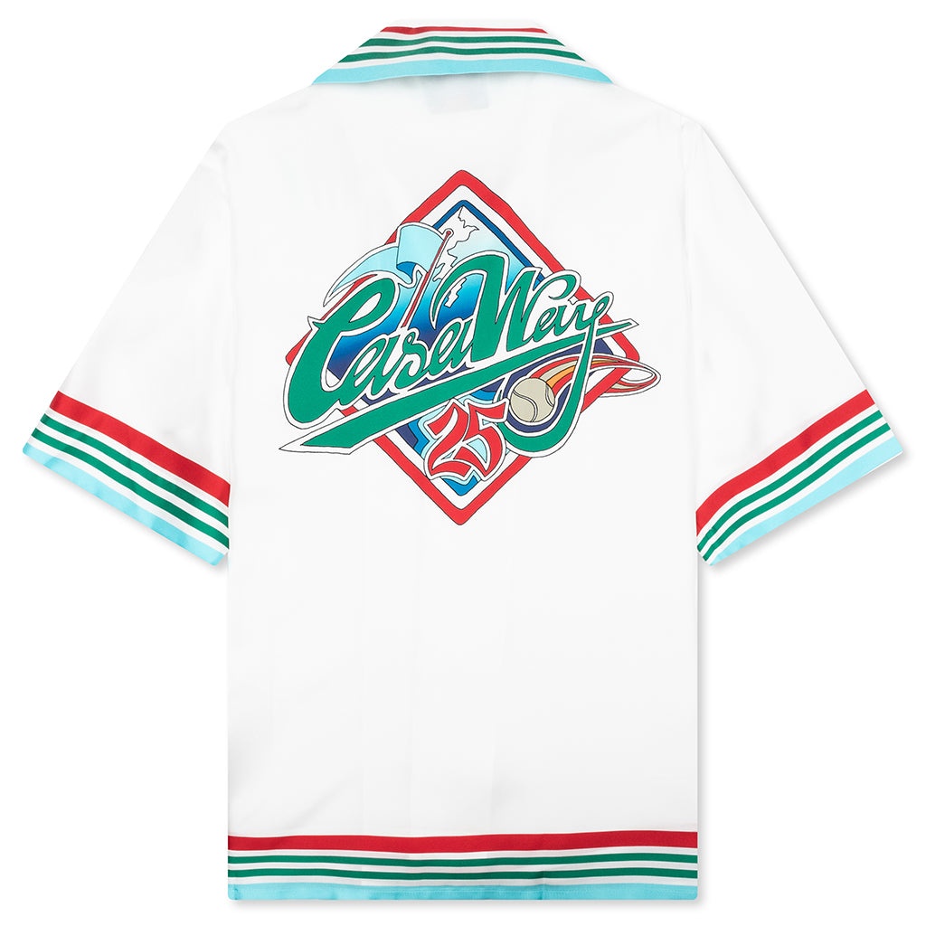 SHORT SLEEVE CUBAN COLLAR SHIRT - CASA WAY WORLD SERIES - 2