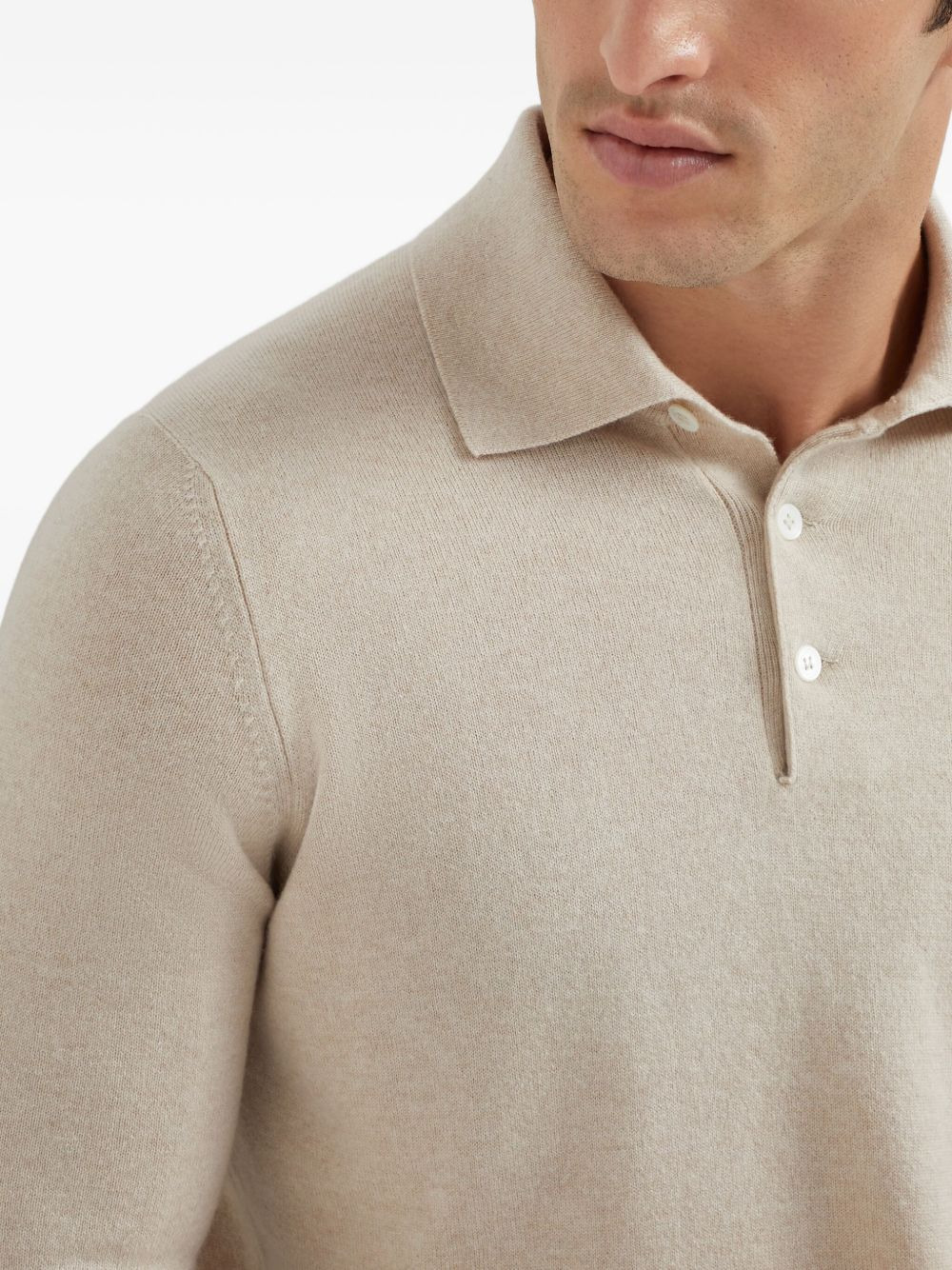 long-sleeve polo shirt - 6