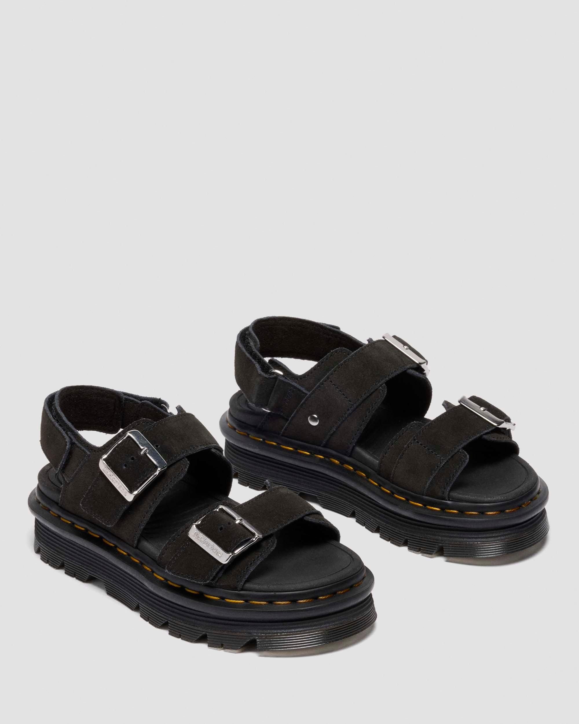 Zebzag Suede Sandals - 4