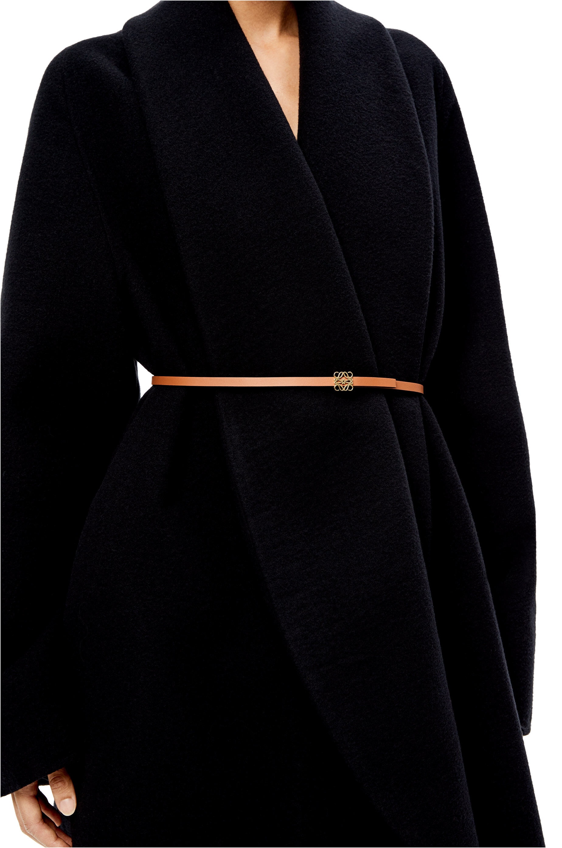 Anagram belt in smooth calfskin - 2