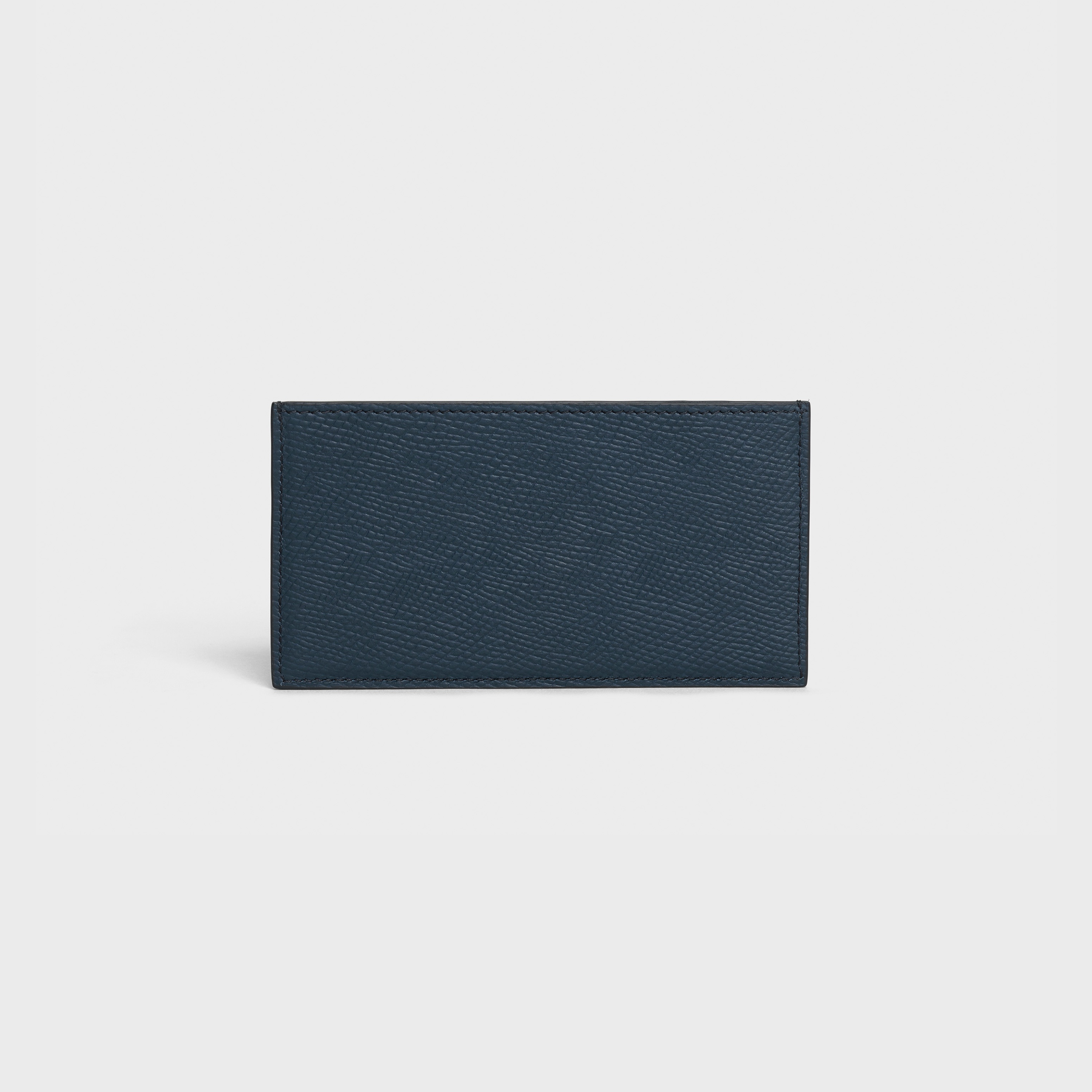 COMPACT CARD HOLDER  IN  GRAINED CALFSKIN - 3