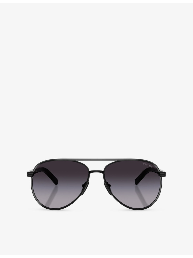 PR B57S Pilot Steel Sunglasses 1