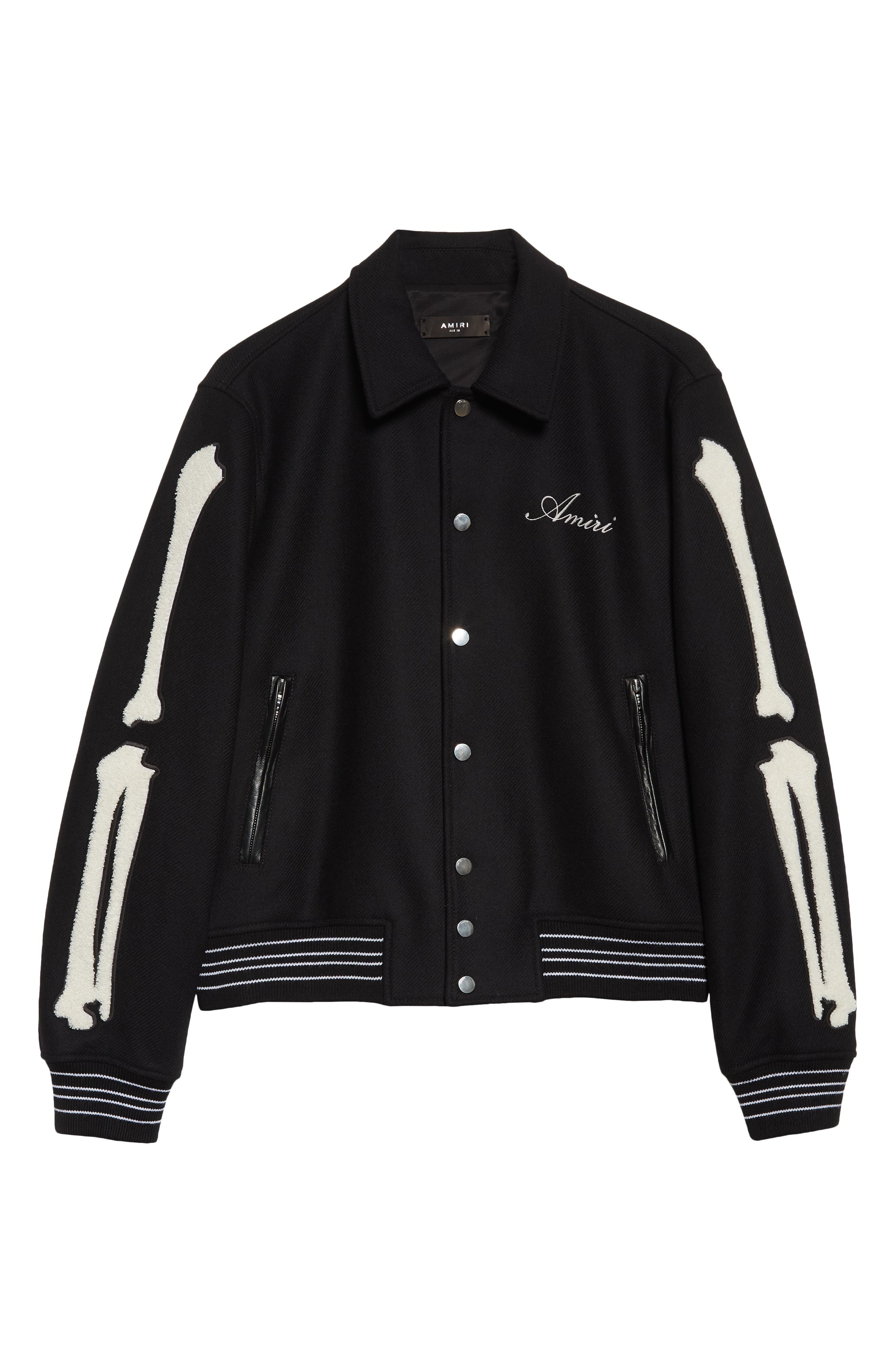 Bones Wool Varsity Jacket - 7
