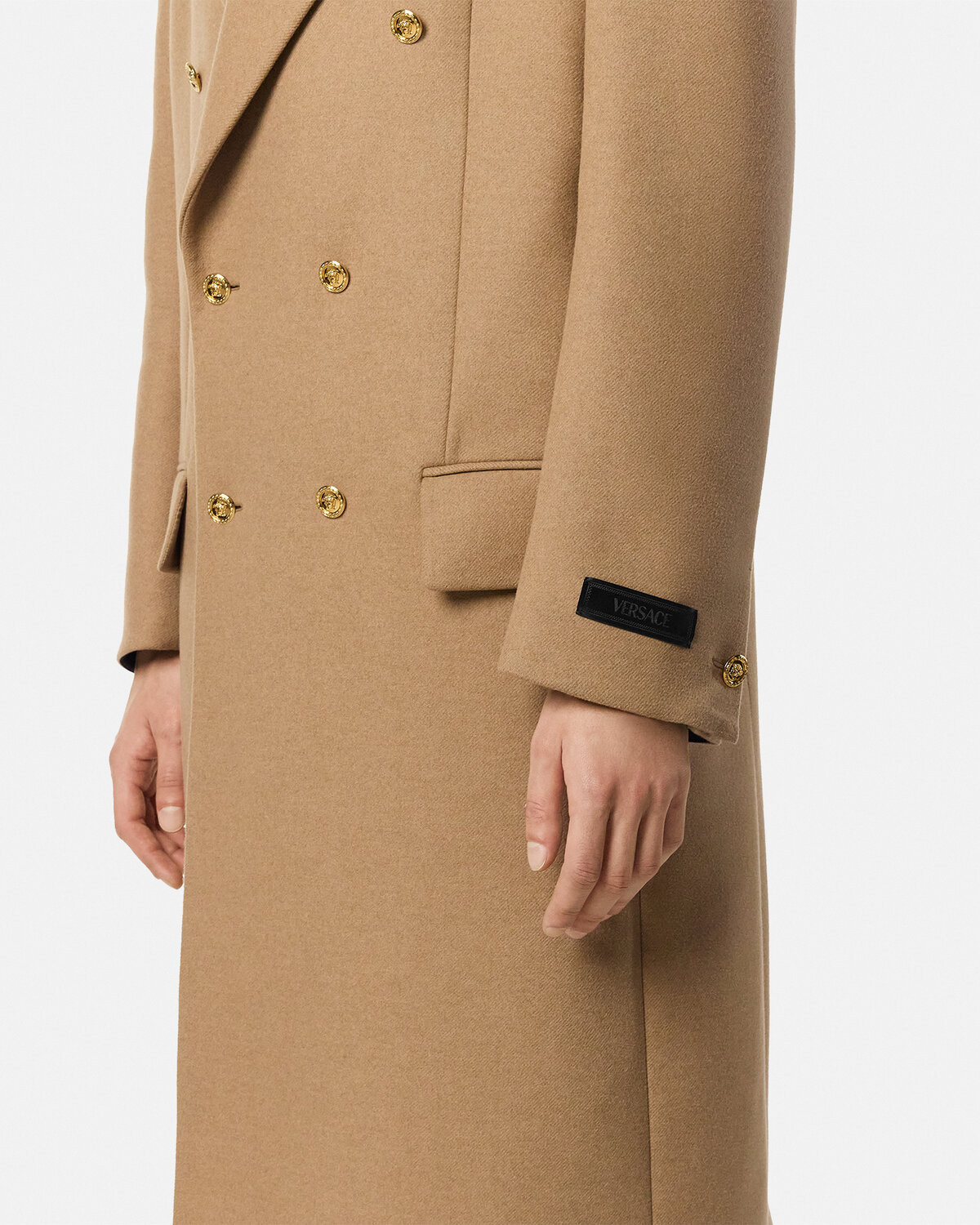 Wool-Blend Double-Breasted Coat - 3