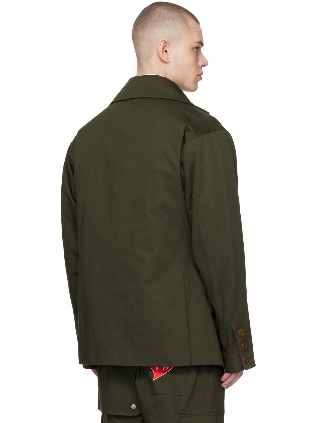 Khaki Wittgenstein Blazer - 3
