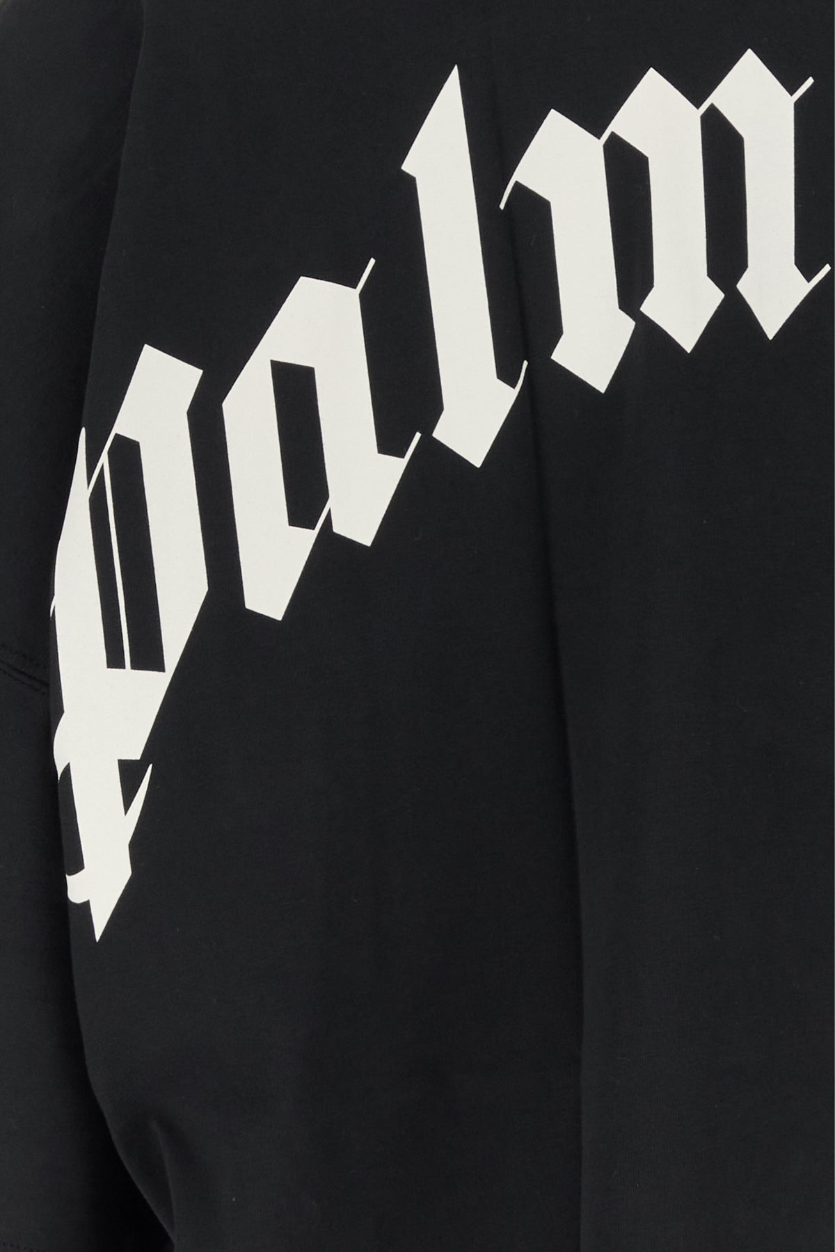 Black cotton oversize t-shirt - 3